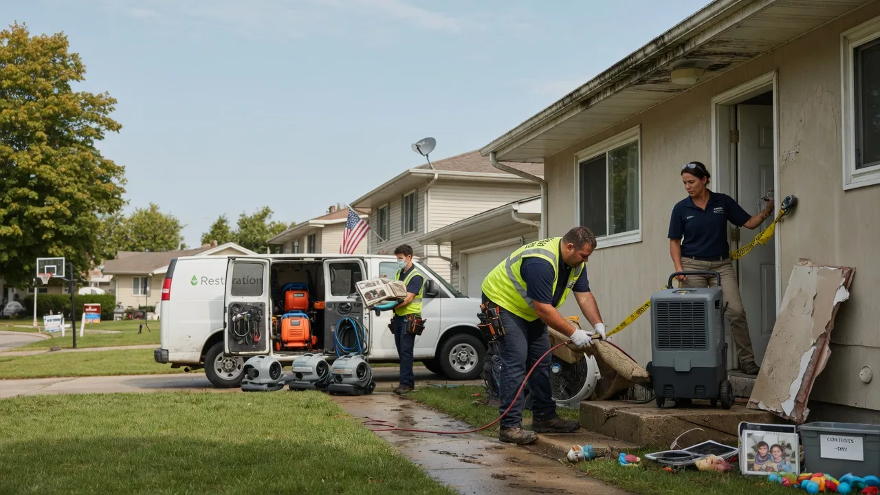 Water Damage Restoration in Byars, OK near me